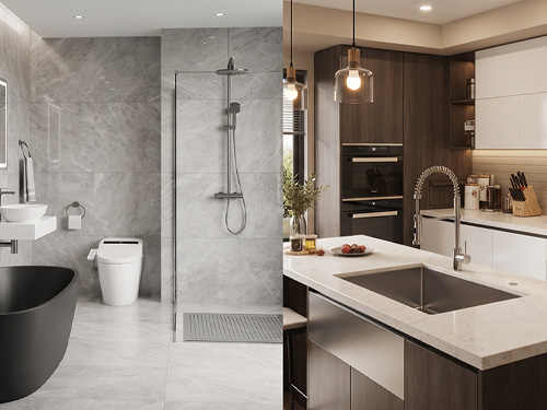 kitchen and bathroom products